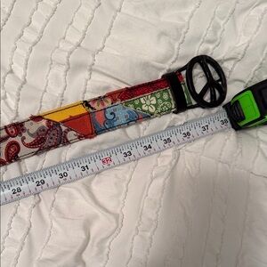 Lucky Brand Multicolor Patchwork Belt